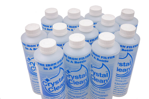 Crystal Clean™ Water Softener Treatment - 16 fl. oz. bottle - 12 Pack