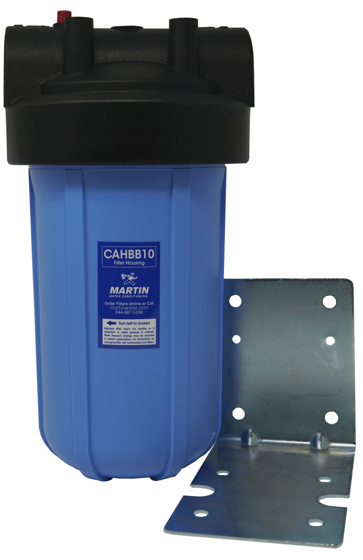 10" Big Blue Filter Housing with 1" Port & mounting bracket Martin Water